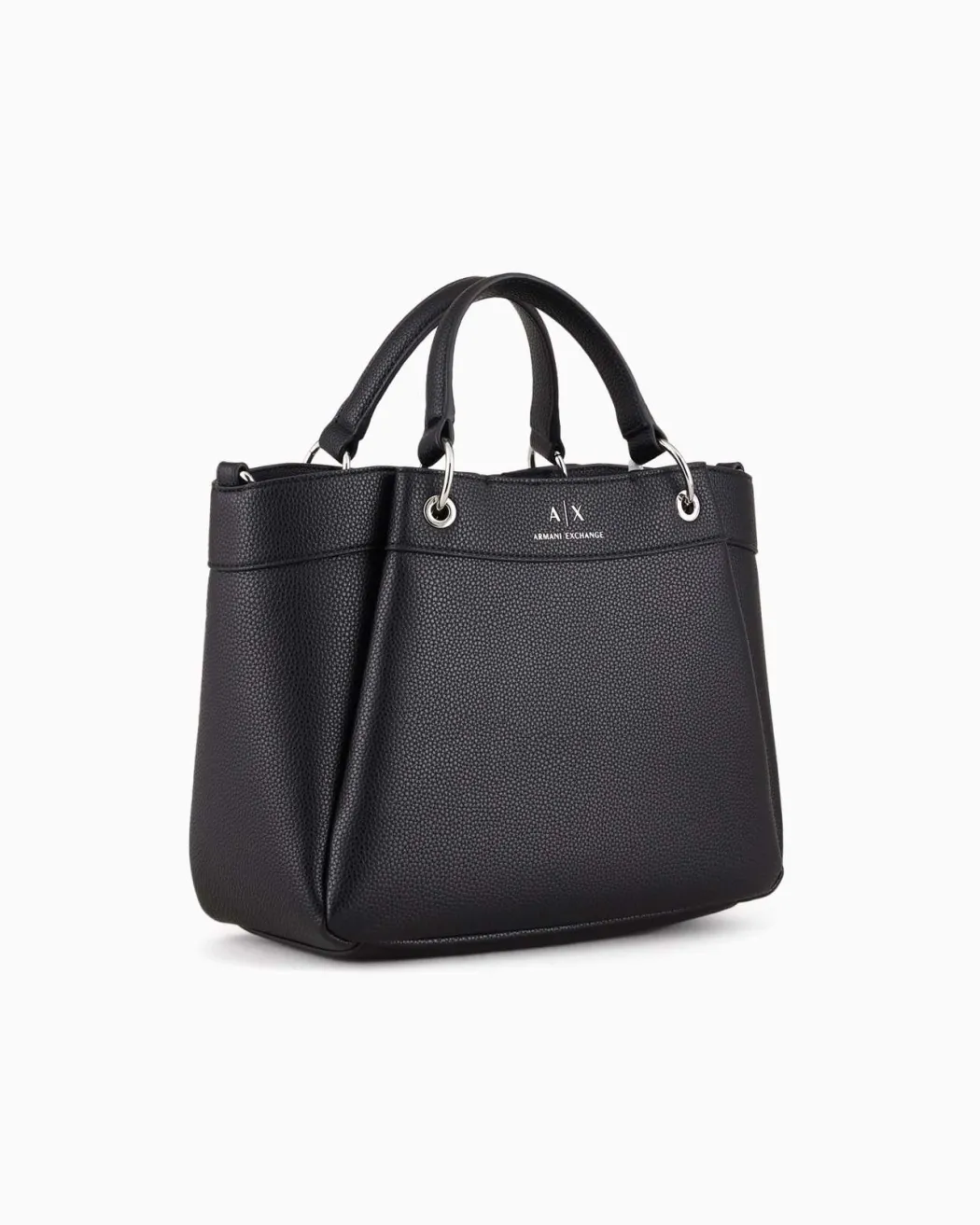 ARMANI EXCHANGE Borsa in ecopelle con dettaglio tracolla