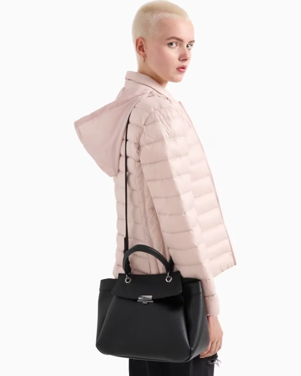 ARMANI EXCHANGE Borsa top handle da donna a mano
