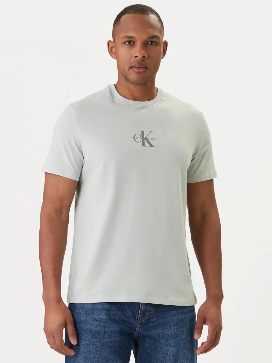 CALVIN KLEIN T-SHIRT MICRO MONOLOG - LV04RB866G