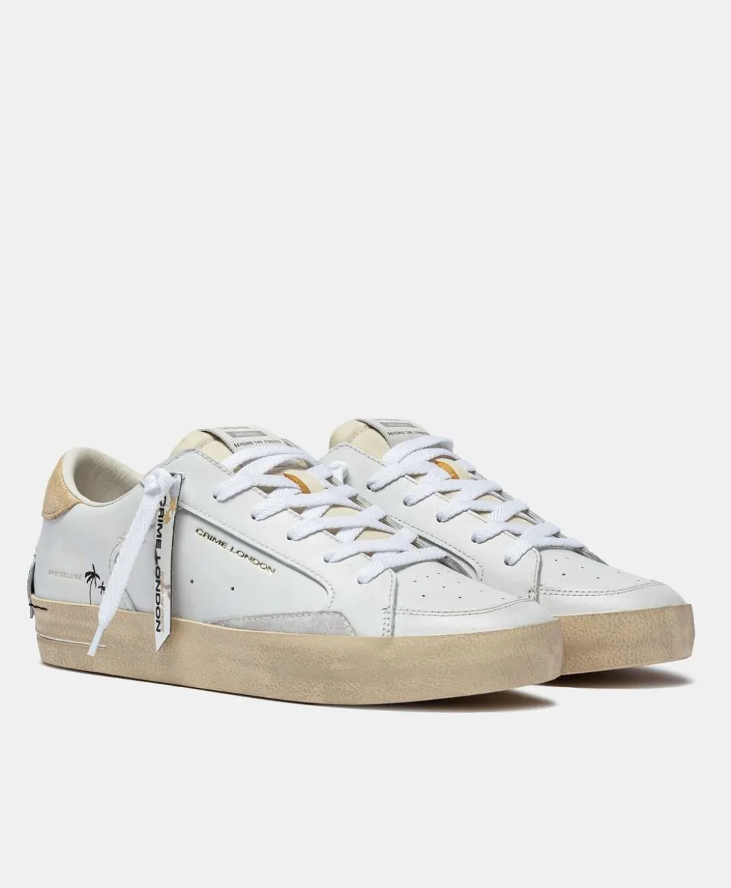 CRIME LONDON SK8 DELUXE SNEAKERS -14101PP7