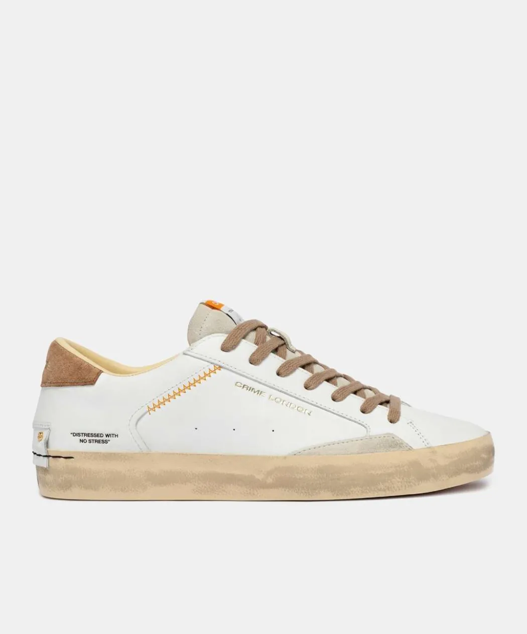 CRIME LONDON SNEAKERS DISTRESSED LO -19002PP8