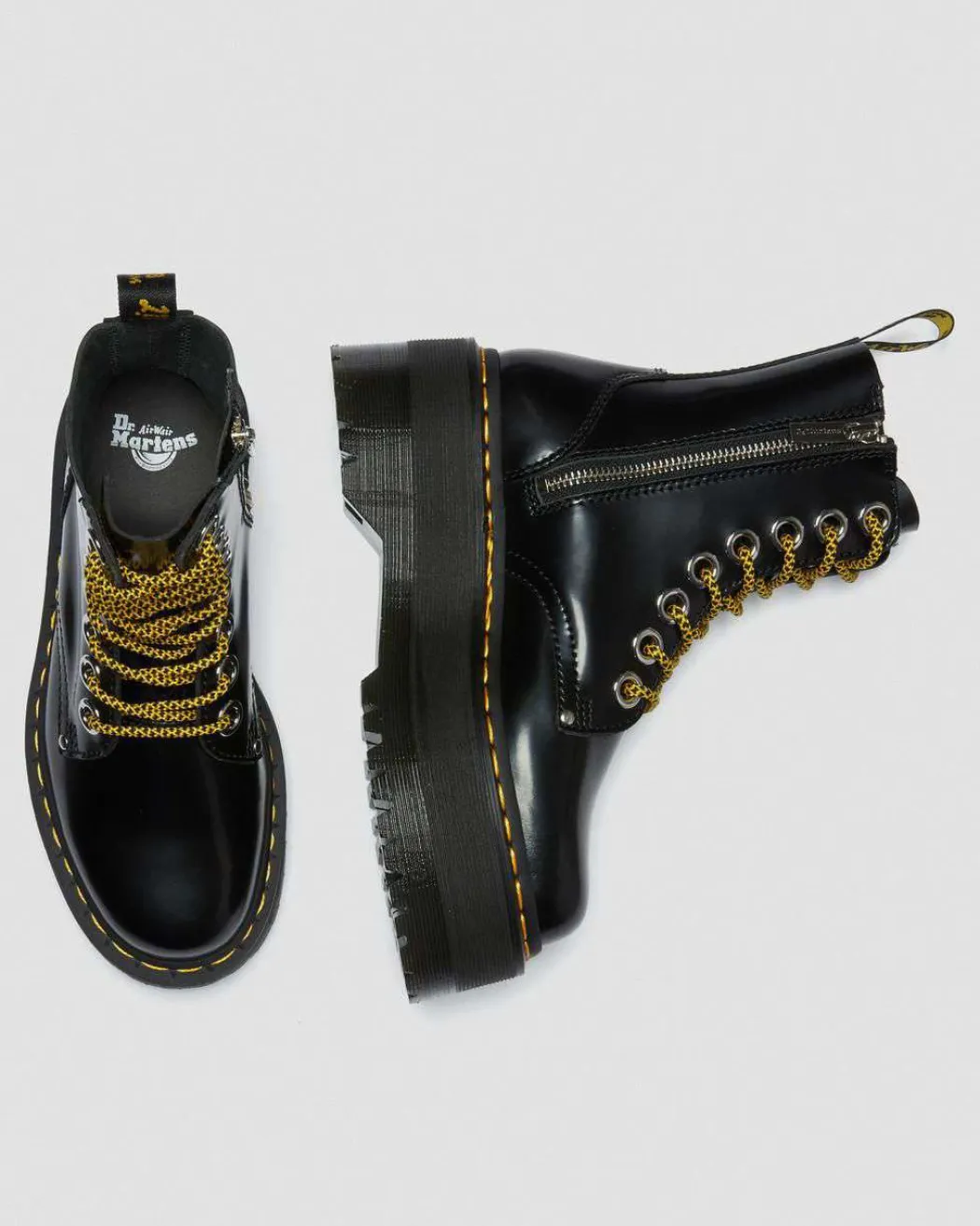 DR.MARTENS Anfibio Jadon Max Black Buttero