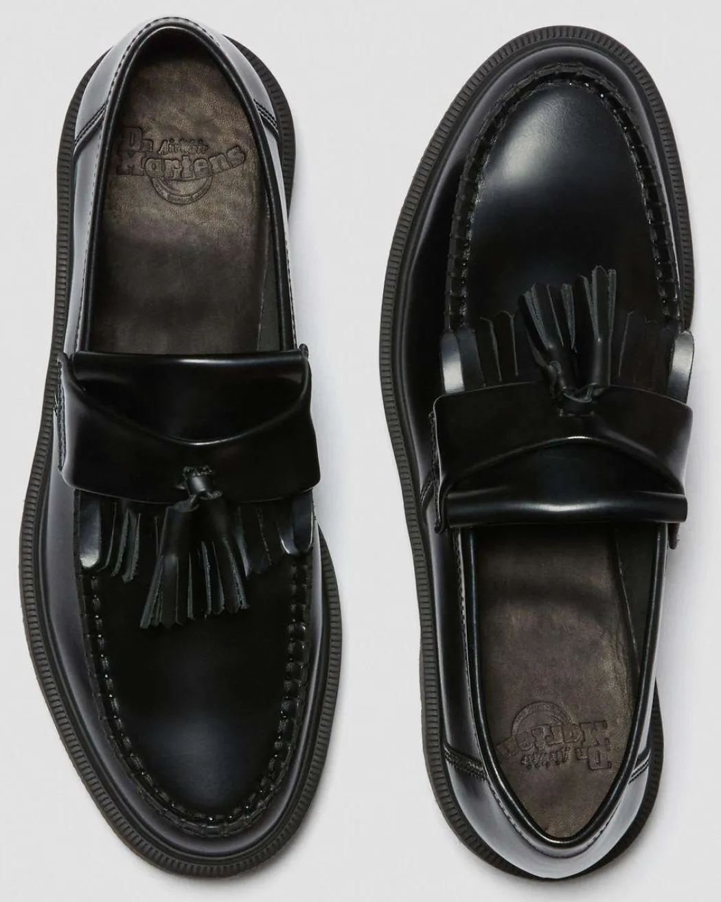 DR.MARTENS Mocassino Adrian Black Polished Smooth