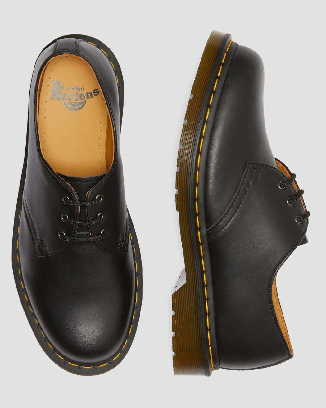 DR.MARTENS Scarpa stringata BLACK NAPPA