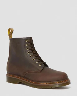 DR.MARTENS Stivaletto 1460 DARK BROWN CRAZY HORSE Dr. Martens