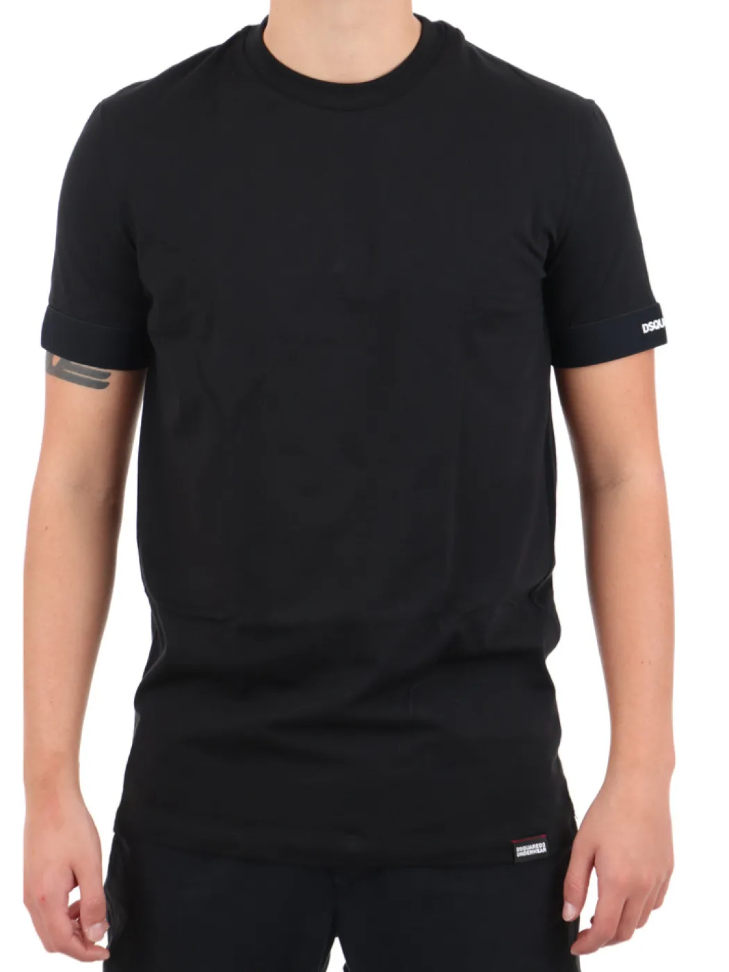 DSQUARED ROUND NECK T-SHIRT - D9M3U4810