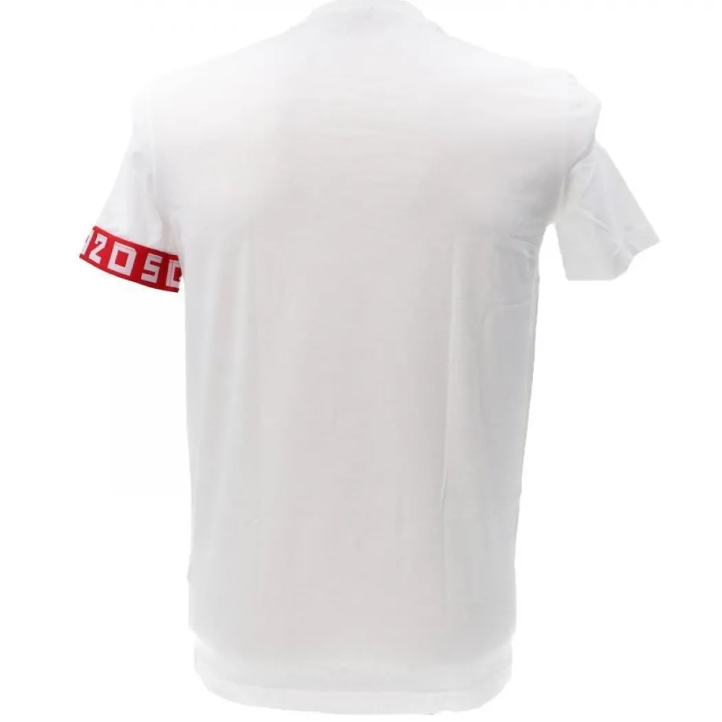DSQUARED ROUND NECK T-SHIRT - D9M3S5130