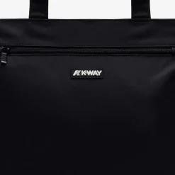 K-WAY BORSA A SPALLA ELLIANT BLACK PURE -K7116NW