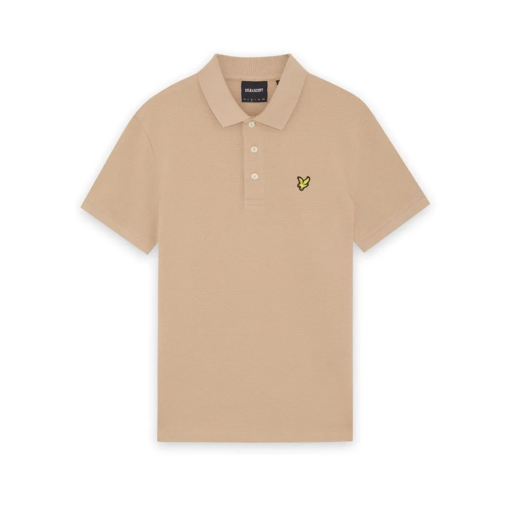 LYLE & SCOTT Popcorn Jacquard POLO uomo - SP2400V
