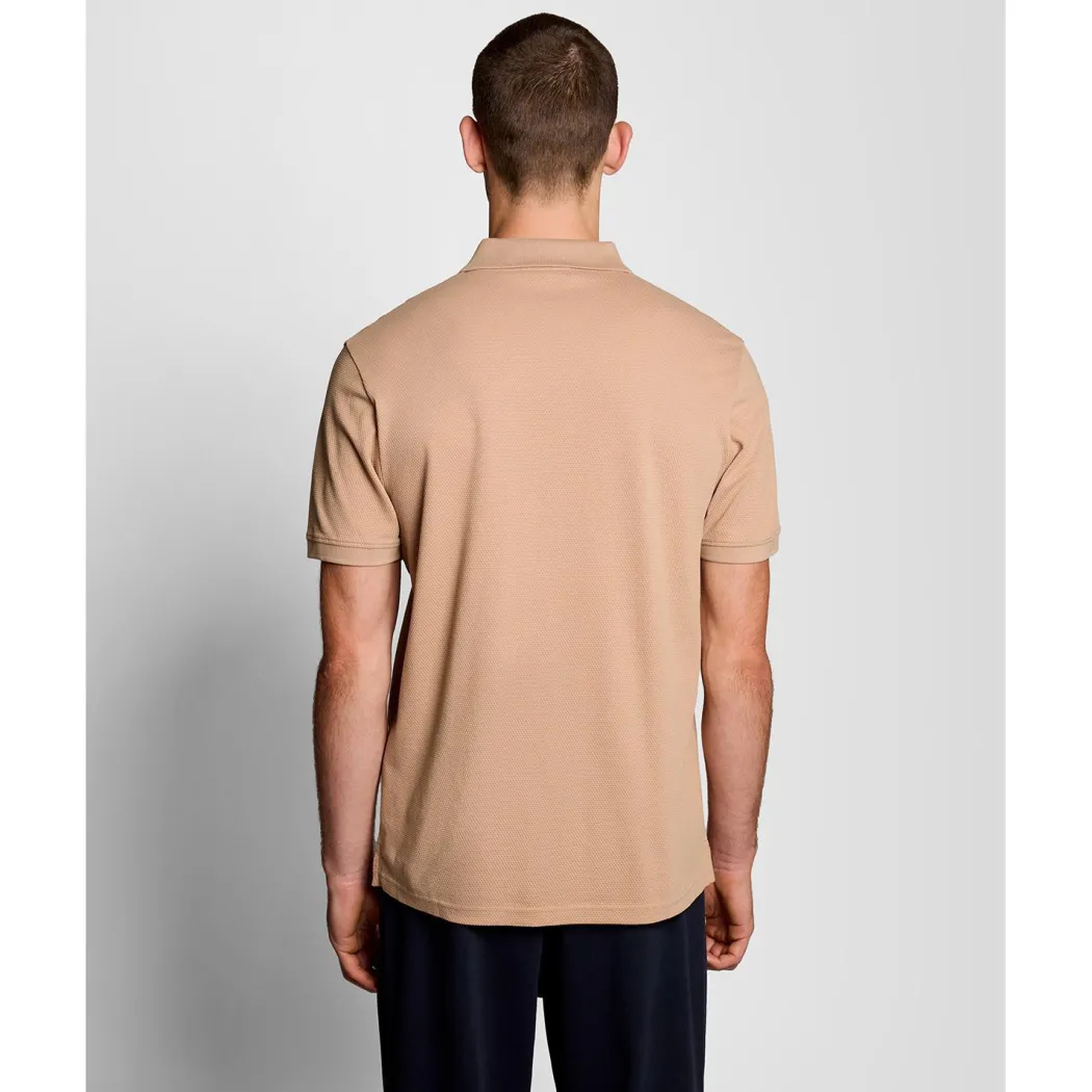 LYLE & SCOTT Popcorn Jacquard POLO uomo - SP2400V