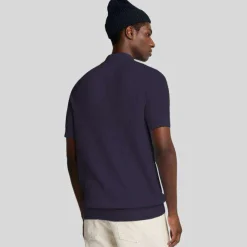 LYLE & SCOTT Popcorn Jacquard POLO uomo - SP2400V