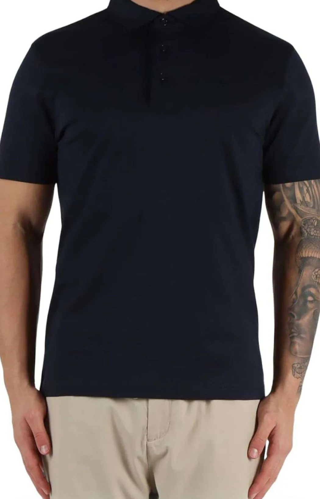 SUN 68 POLO BIG LOGO -A36113