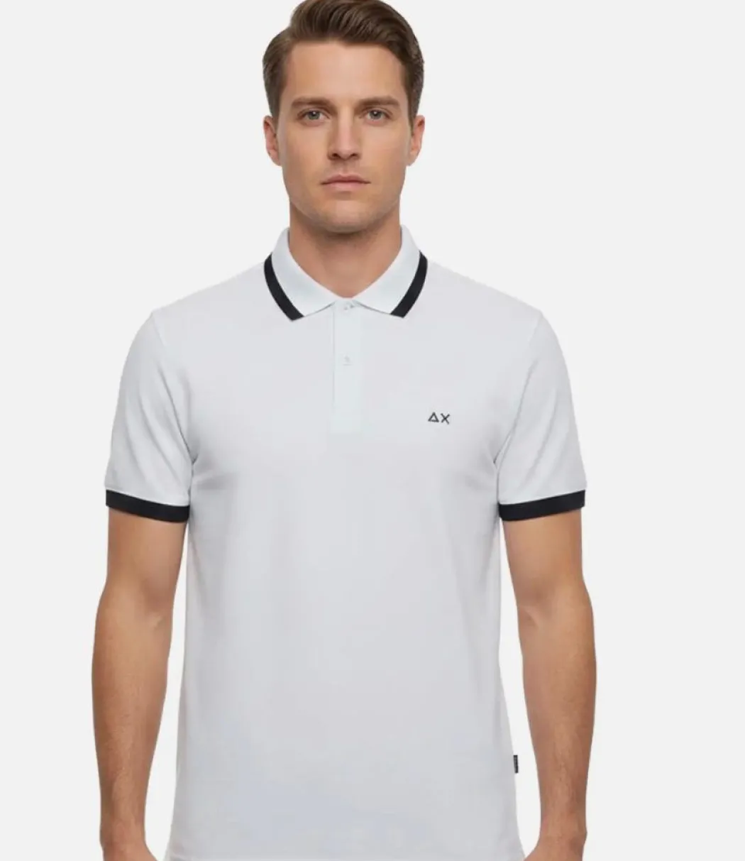SUN 68 POLO BIG STRIPE -A36112