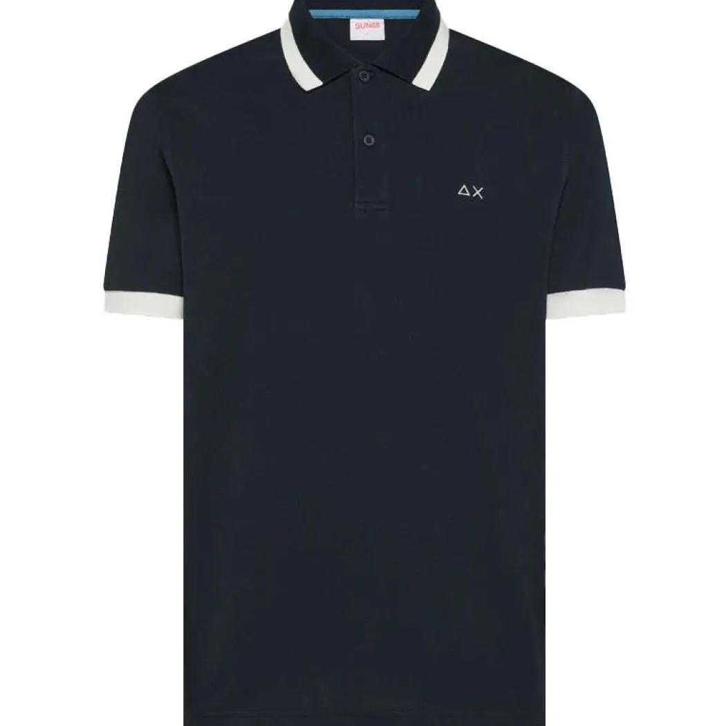 SUN 68 POLO BIG STRIPE -A36112