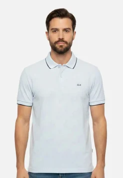 SUN 68 POLO SMALL STRIPE -A36111