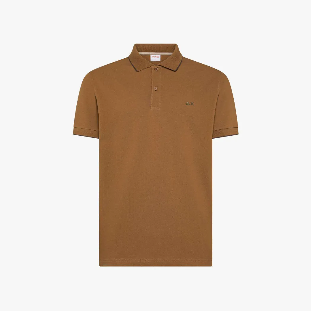 SUN 68 POLO SMALL STRIPE -A36111