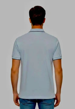 SUN 68 POLO SMALL STRIPE -A36111