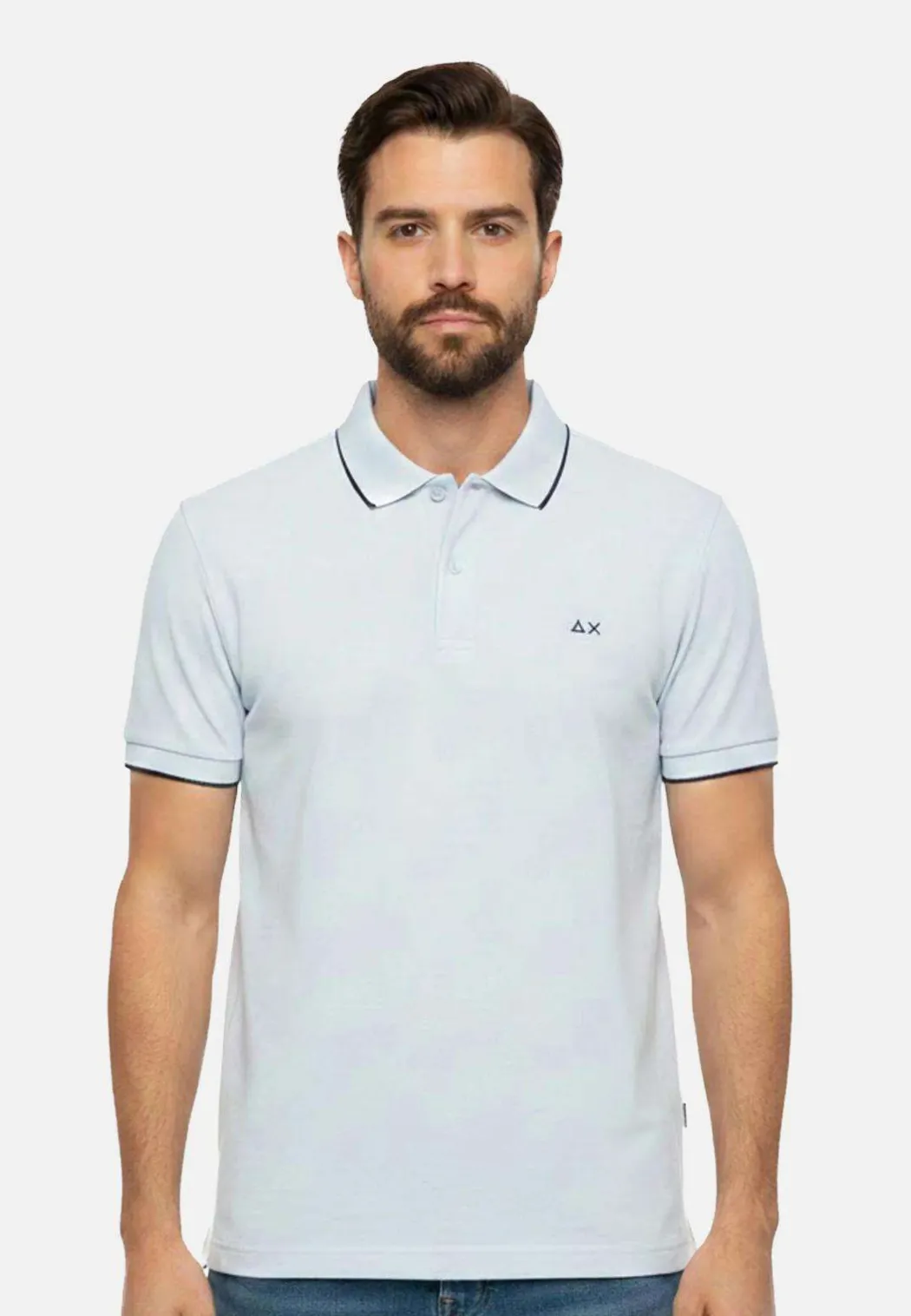 SUN 68 POLO SMALL STRIPE -A36111