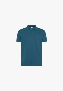 SUN 68 POLO SMALL STRIPE -A36111