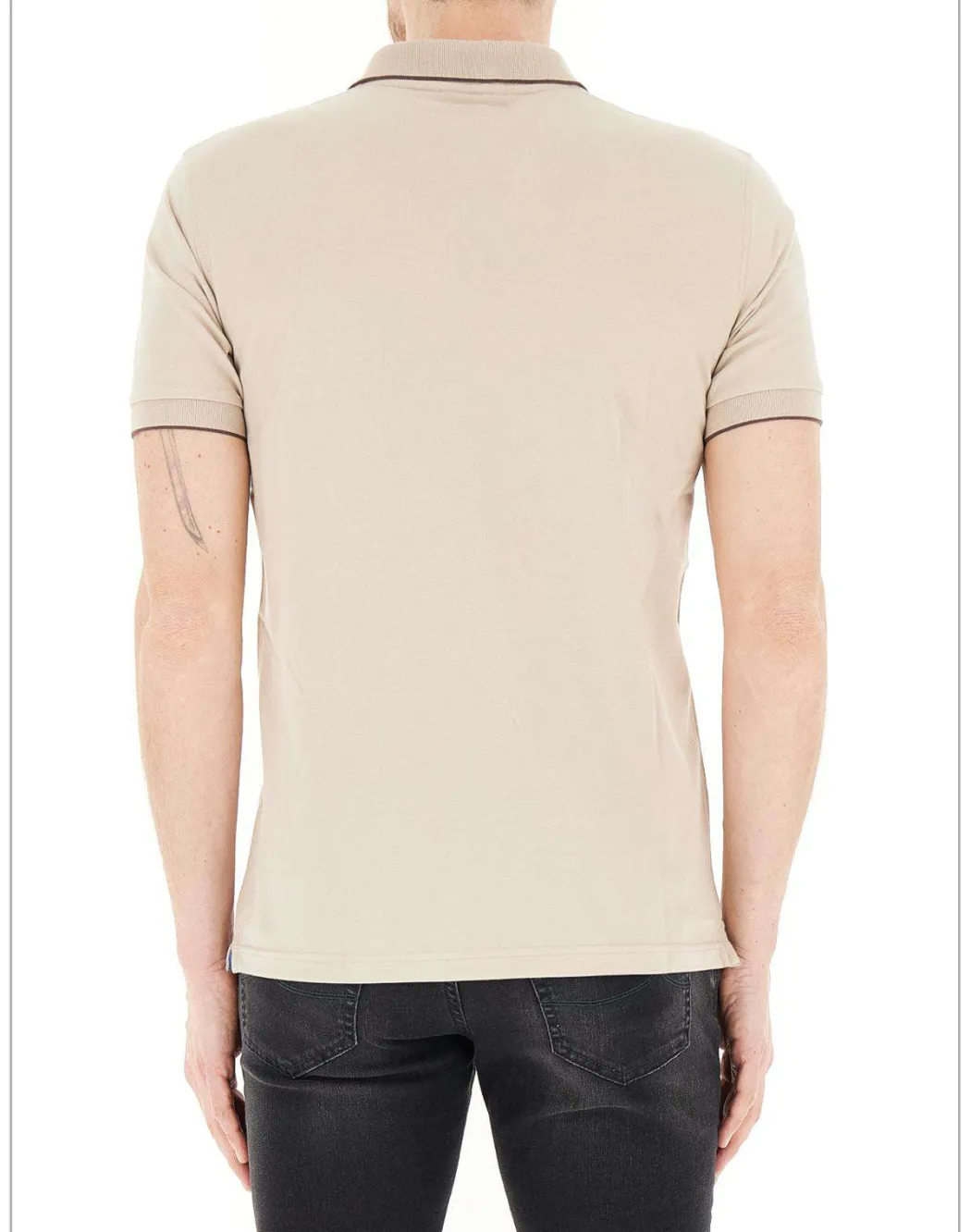 SUN 68 POLO SMALL STRIPE -A36111