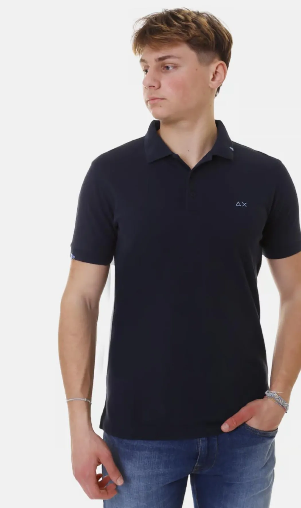 SUN 68 POLO UOMO JERSEY -A36133