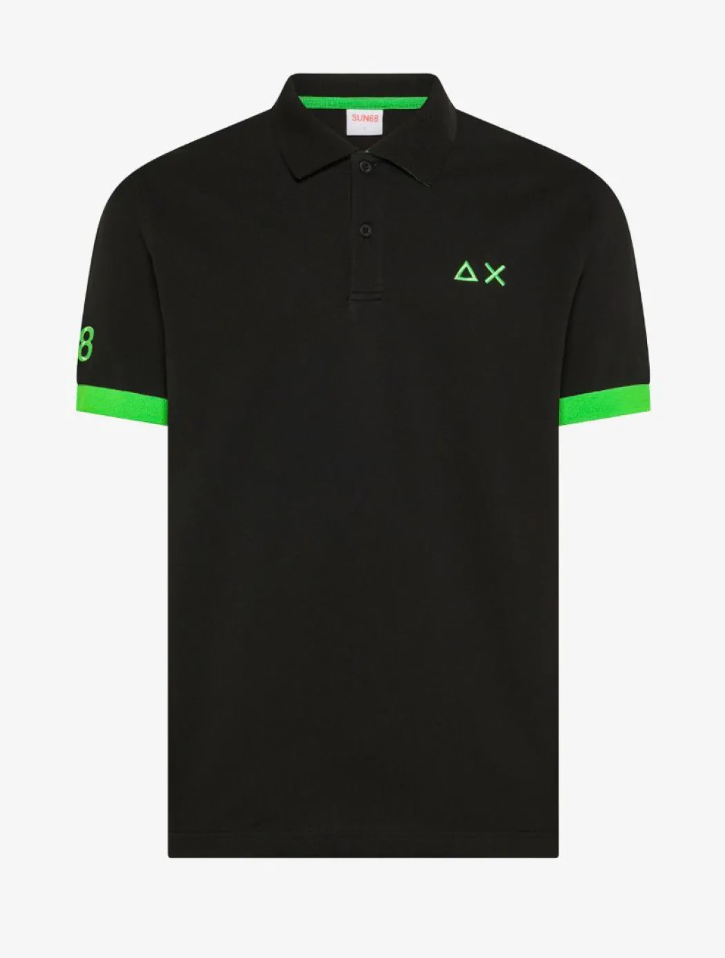 SUN 68 POLO UOMO BIG LOGO -A36121