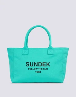 SUNDEK SHOPPER STONE WASHED BORSA A SPALLA -AW832ABCV500